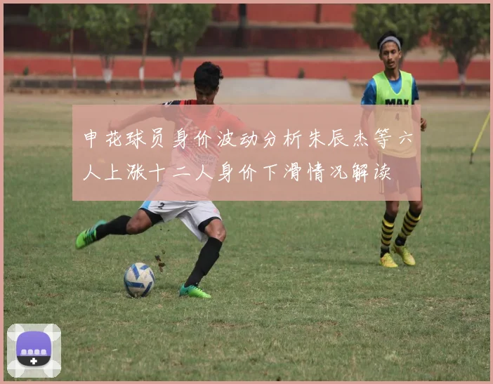 申花球员身价波动分析朱辰杰等六人上涨十二人身价下滑情况解读